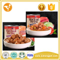 Beef flavor Aluminium and good quality wet pet food